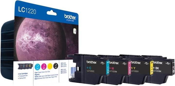 Actual product image Brother DUPLICATE LC-1220 (M, FC, C, Y)
