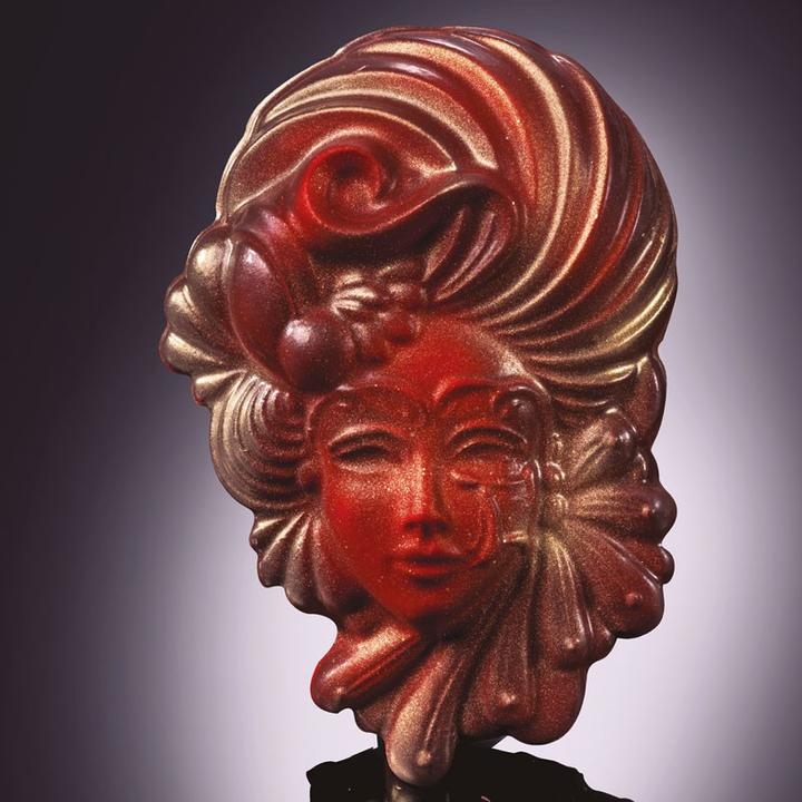 Actual product image Martellato Chocolate mold Lady Mask