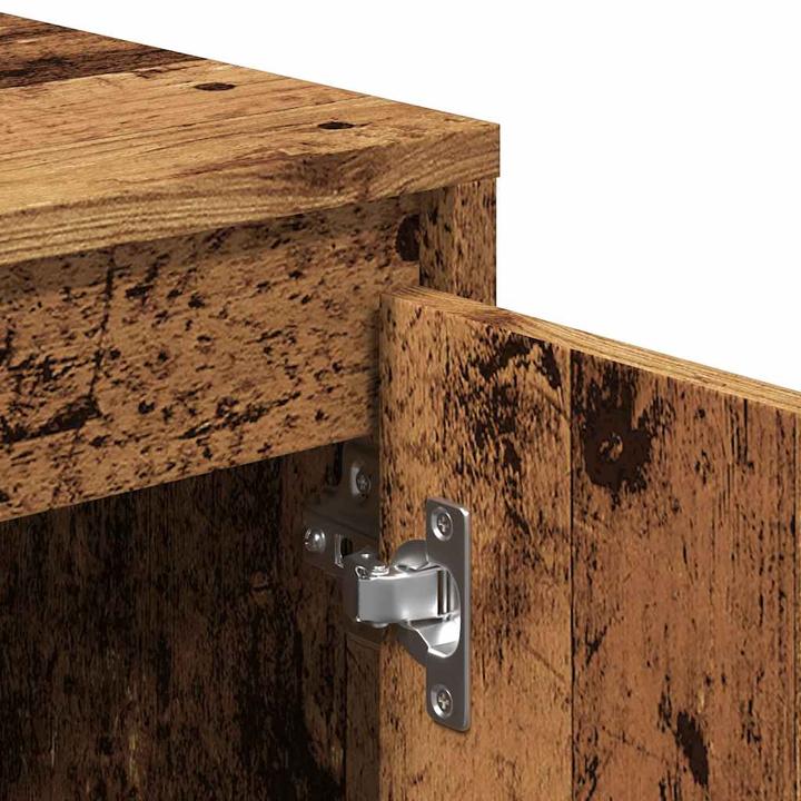 Produktbild VidaXL TV Schrank Lowboard Fernsehschrank Fernsehtisch TV Möbel Altholz-Optik (120 x 30 x 40.5 cm)