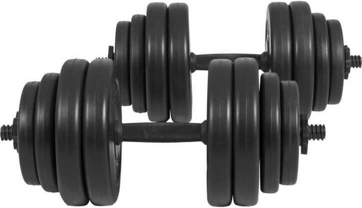 Immagine prodotto Gyronetics Set di manubri (8 x 2,5 kg, 4 x 1,25 kg, 4 x 0,75 kg)
