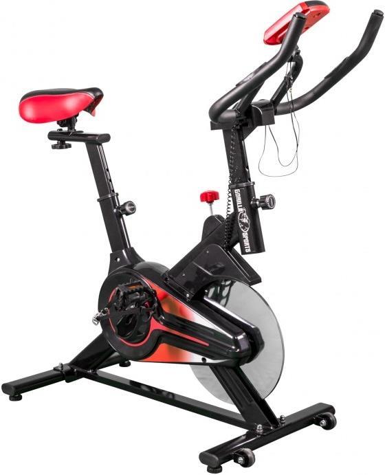 Produktbild Gorilla Sports Indoor Cycling Bike mit Computer