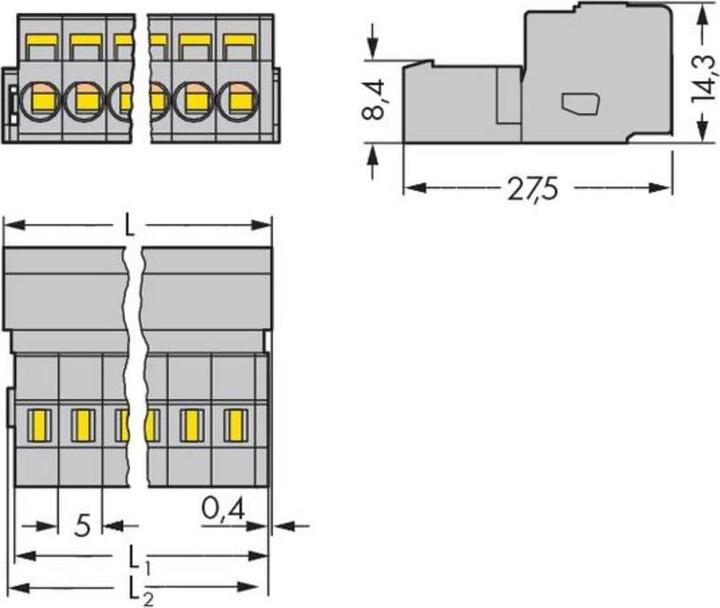 Image du produit Wago 231-602/000-044/032-000