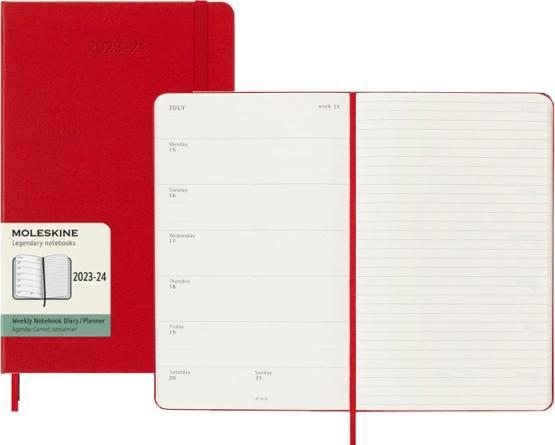Produktbild Moleskine Wochenplaner (13 x 21 cm, Englisch)