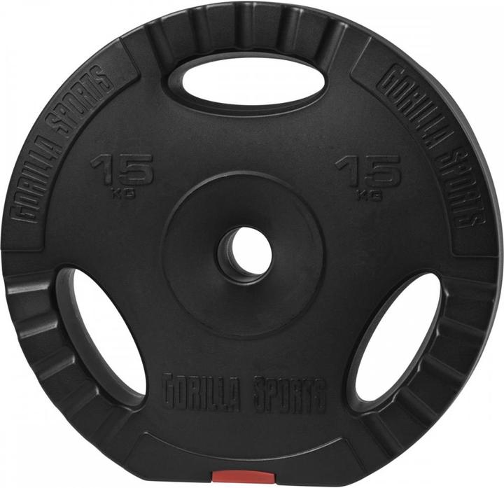 Gorilla Sports Hantelscheiben (1 x 15 kg)