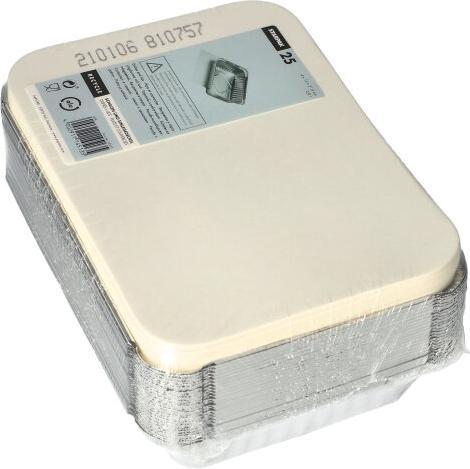 Immagine prodotto Starpak Vaschette in alluminio + coperchio con inserto (25 x)