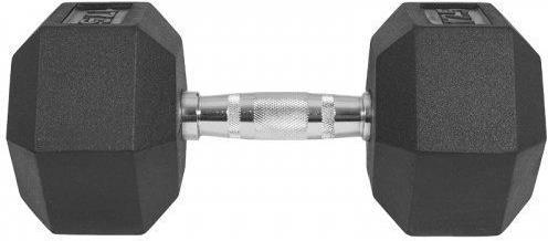 Produktbild Gorilla Sports Hexagon Gummi Studio Hantel (1 x 2 kg)