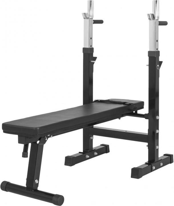 Image du produit Gorilla Sports Hantelbank mit Ablage und Hantelset