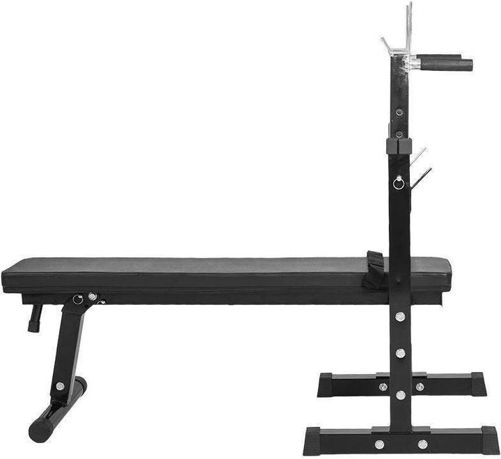 Image du produit Gorilla Sports Banc de musculation avec support et ensemble de fonte