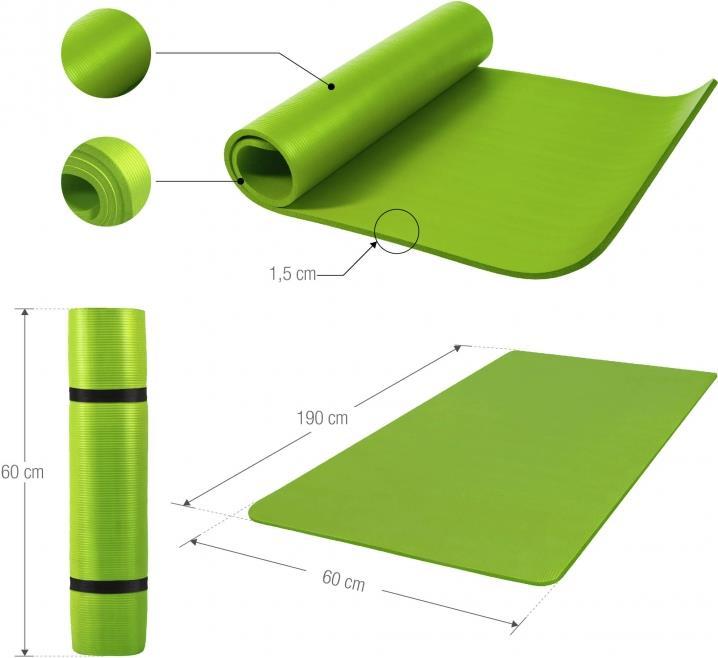 Image du produit Gorilla Sports Tapis de yoga (15 mm)