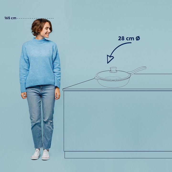 Image du produit Kela Stella Nova (28 cm, Poêle à frire, Fonte d'aluminium)