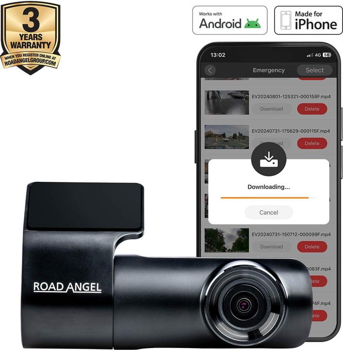 Road Angel Dashcam Halo Start 1080p (Nachtsicht)