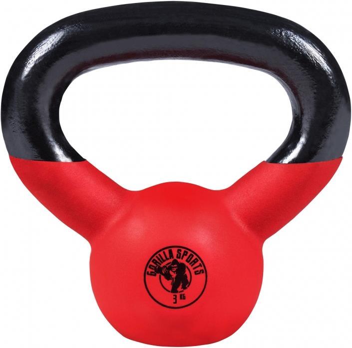 Produktbild Gorilla Sports Kettlebell (2 x 3 kg)