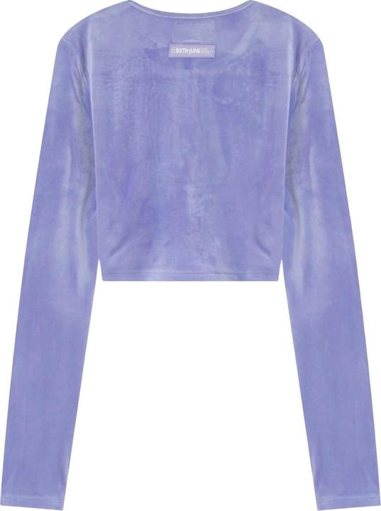 Actual product image Sixth June ' crop top t-hirt ixth june cordon detail (S)