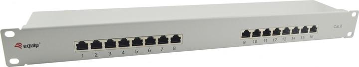 Immagine prodotto equip Pannello patch 16x RJ45 Cat6 19" 1U grigio