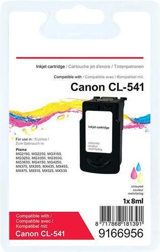 Image du produit Office Depot Cartouche d'encre Compatible Canon CL-541 Cyan, Magenta, Jaune