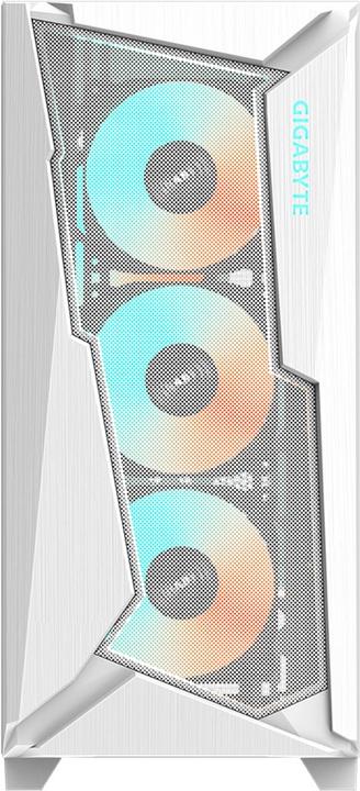 Actual product image Gigabyte Case||C301 GLASS WHITE|MidiTower|Not included|ATX|EATX|MicroATX|MiniITX|Colour White|GB-C301GW (E-ATX, ATX, mATX, Mini-ITX)
