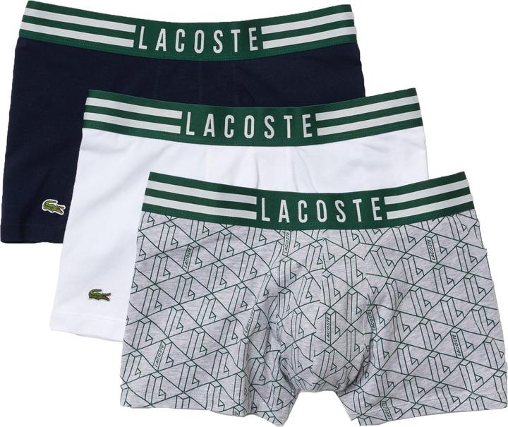 Actual product image Lacoste 3 pack boxer shorts (S)