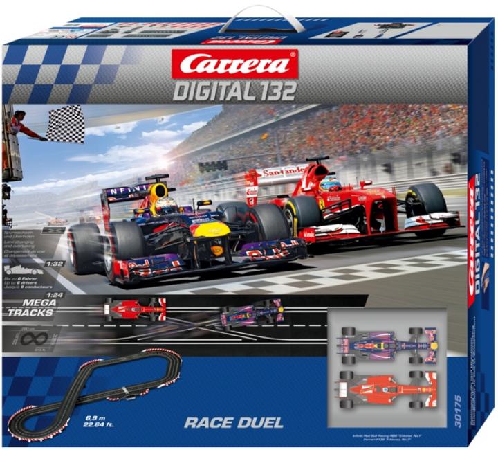 Produktbild Carrera D132 Race Duel 6.9 m Red Bull RB9 Ferrari F138