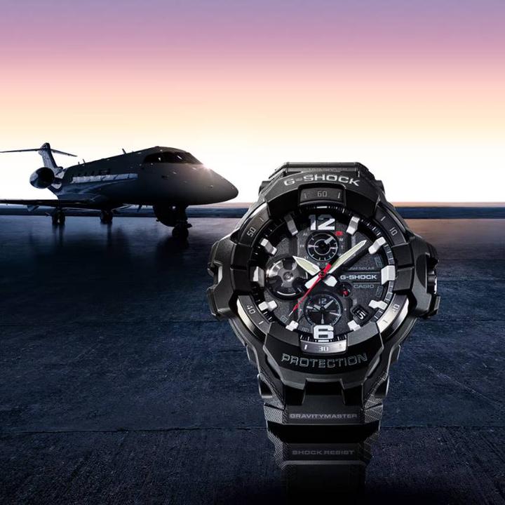Actual product image G-Shock GR-B300-1AER (Chronograph, Power reserve display, Watch with gemstone, 55 mm)