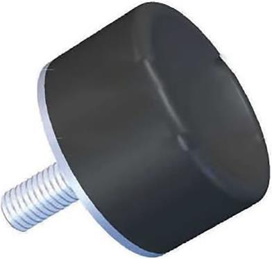 Rs Pro Cyl. Foot MT(M)30x20mmM8x15 45 ShA SS