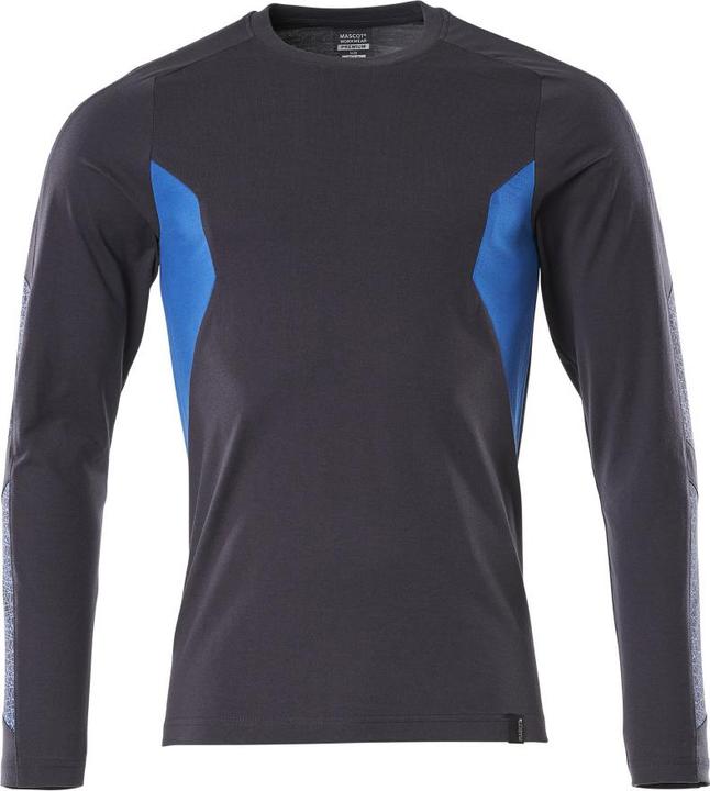 Mascot Longsleeve Accelerate Schwarzblau/Azurblau Gr.2XL (XXL)