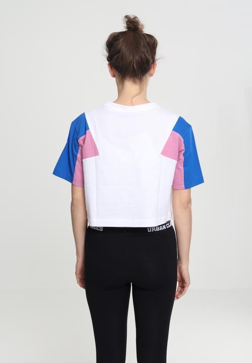 Produktbild Urban Classics Ladies 3-Tone Short Oversize Tee (XS)