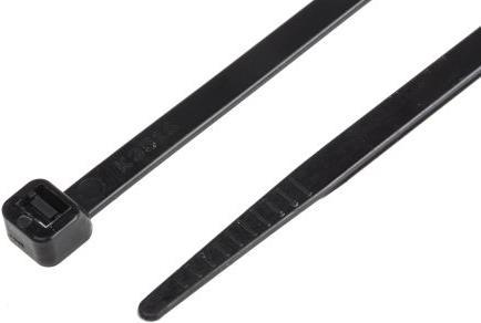 Produktbild Rs Pro Kabelbinder 300x4,8mm schwarz (300 mm, 100 Stk.)
