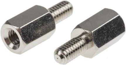 Produktbild Rs Pro Brass Hex Threaded Spacer M4x10mm M/F