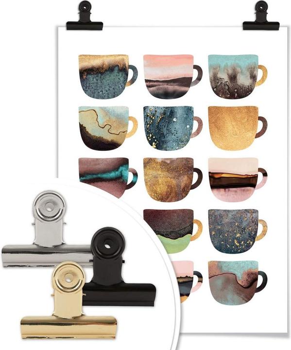 Immagine prodotto Trenddeko Tazze da caffè: Natura graziosa (100 x 120 cm)