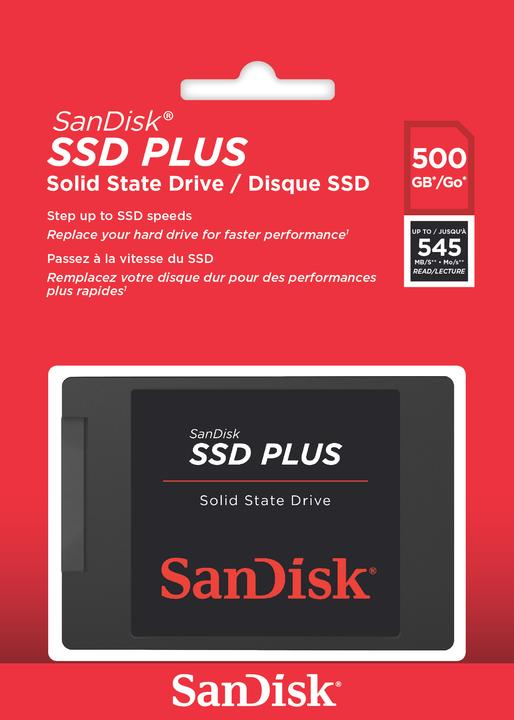 Image du produit SanDisk SSD Plus (500 Go, 2.5")