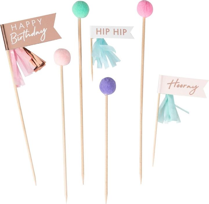 Ginger Ray Cake topper Joyeux anniversaire