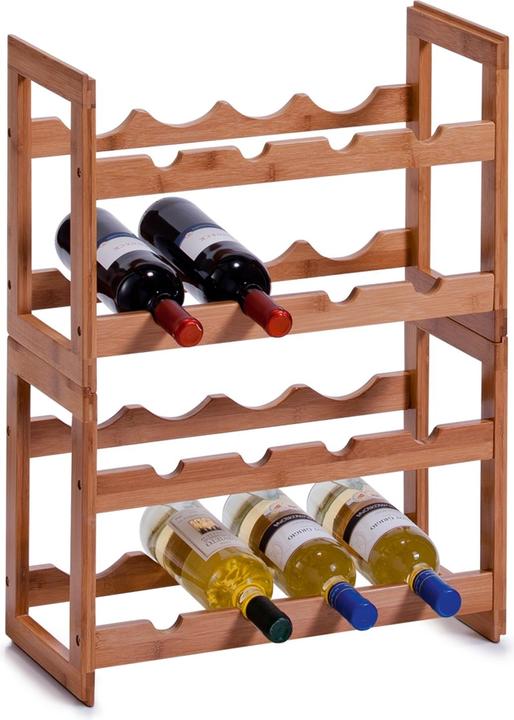 Actual product image Zeller Present Wine rack (47 x 22 x 32 cm, 8 Fl.)