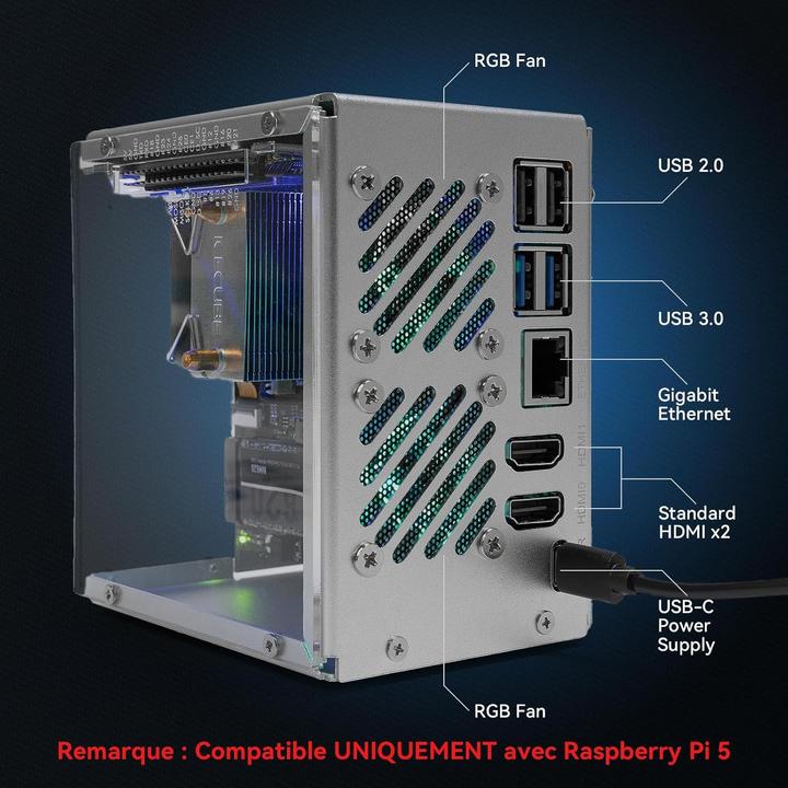 Image du produit Raspberry Pi Pironman 5