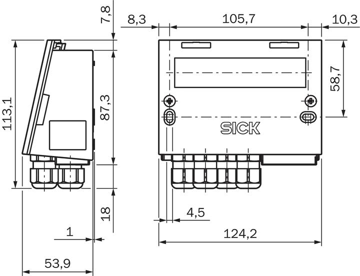 Image du produit Sick Connection Device Basic CDB620-001 Module de connexion compact 1042256