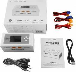 Productafbeelding Gens Ace IMARS D300 G-Tech Kanaal AC/DC 300W/700W RC Batterijlader-EU Wit
