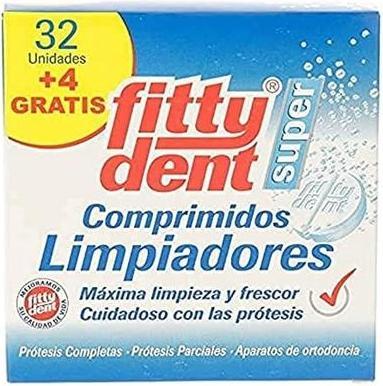Image du produit PHB Comprimés de nettoyage Fittydent Super 32+4