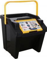 Actual product image Tontarelli vertical bin with asamoda28l yellow/black (28 l)