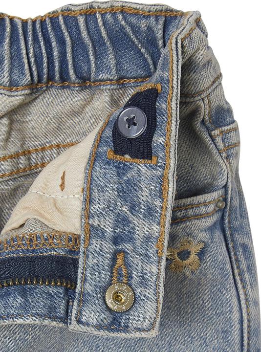 Actual product image Vertbaudet Weite Mädchen Jeans mit Dehnbund, Bundweite verstellbar (86)