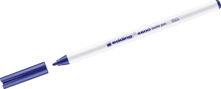 Image du produit Edding 4600 - Stylo pour T-Shirt (Bleu, 1 mm, 1 x)