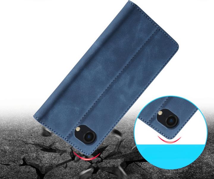 Actual product image LC.Imeeke iPhone 16e - Flip Case Vintage (Apple iPhone 16e)