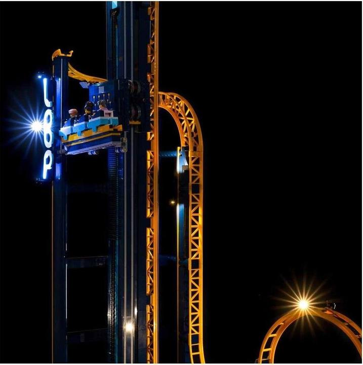 Produktbild Light my bricks LED Licht Set für LEGO 10303 Looping-Achterbahn