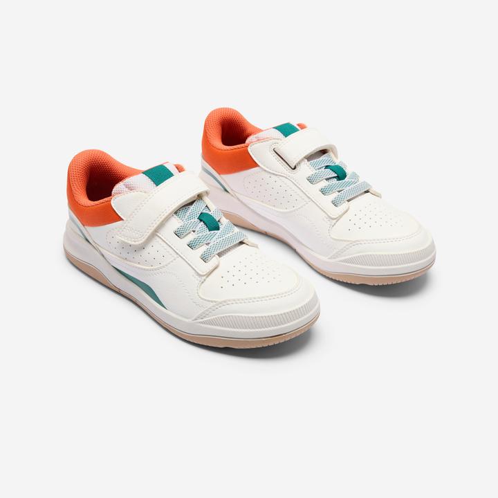 Image du produit Decathlon Chaussures sport résistantes enfant mixte, Playventure yard Blanc vert orange (31)