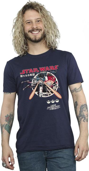 Produktbild Star Wars Classic Luke Manga TShirt (4XL)