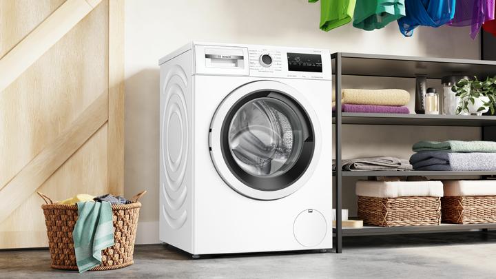 Actual product image Bosch Hausgeräte Bosch Series 4 WAN24208II front loading washing machine 8 kg 1200 rpm White (8 kg, Left)