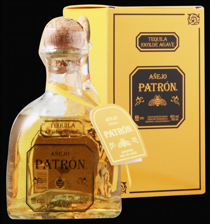 Actual product image Patrón Spirits Company patron anejo (1 x 70 cl)