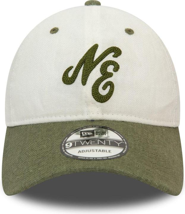 Produktbild New Era 9Forty Strapback Cap - LEINEN Heritage Brand stone (One Size)