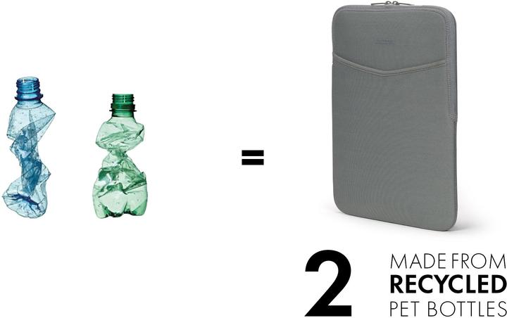 Actual product image Dicota Sleeve Eco Slim L (15", Microsoft)