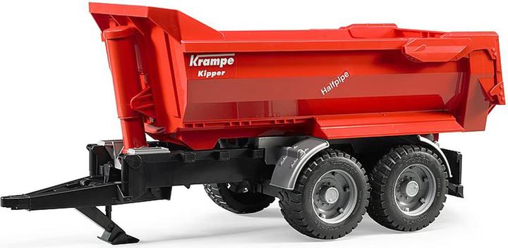 Actual product image Bruder Krampe tandem tipping trailer