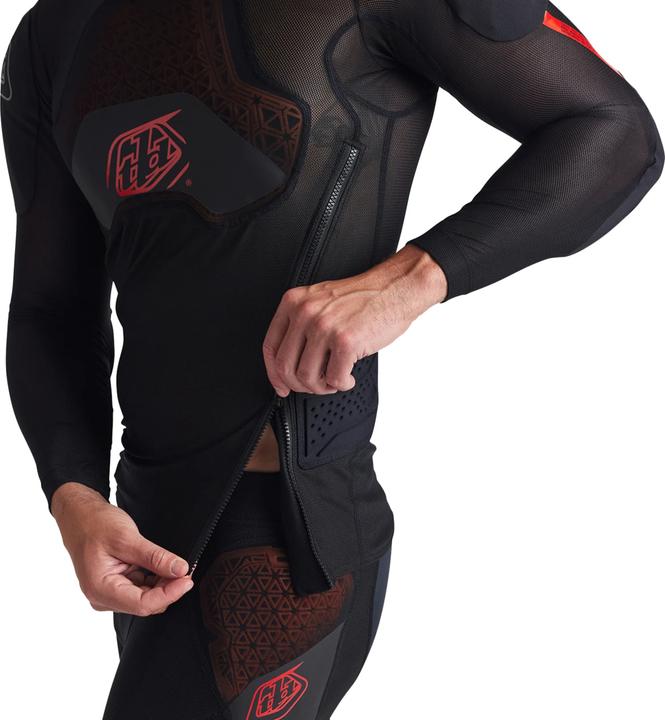 Produktbild Troy Lee Designs Stage Ghost D30 LS Baselayer schwarz M (M, Brustprotektor, Ellbogenschoner, Rückenprotektor, Einzelstück)