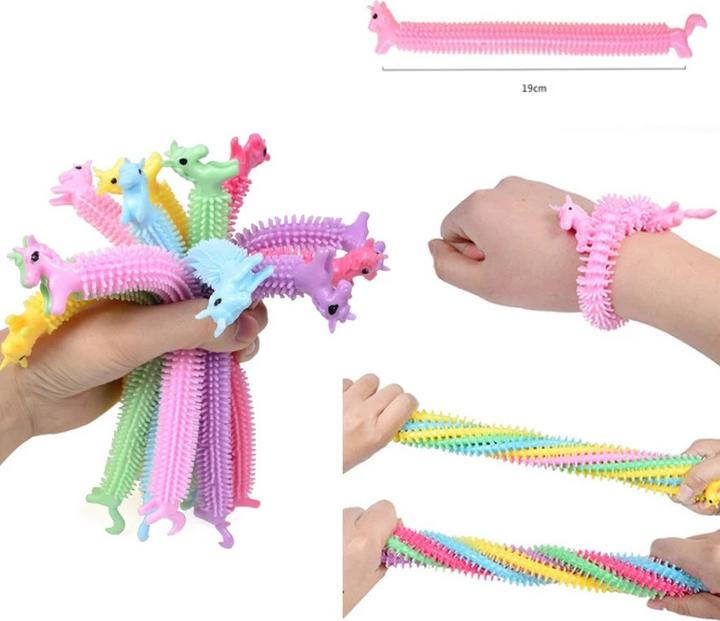 Immagine prodotto I Am Creative Anti Stress Silikon Bubbles Pop It Fidget Spiele Mitgebsel Mitbringsel 35er Set